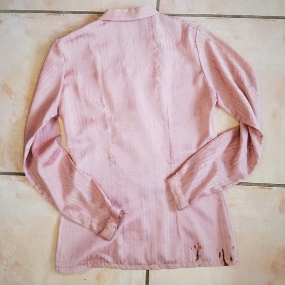 Baby Pink Button Down Small - Picture 3 of 4